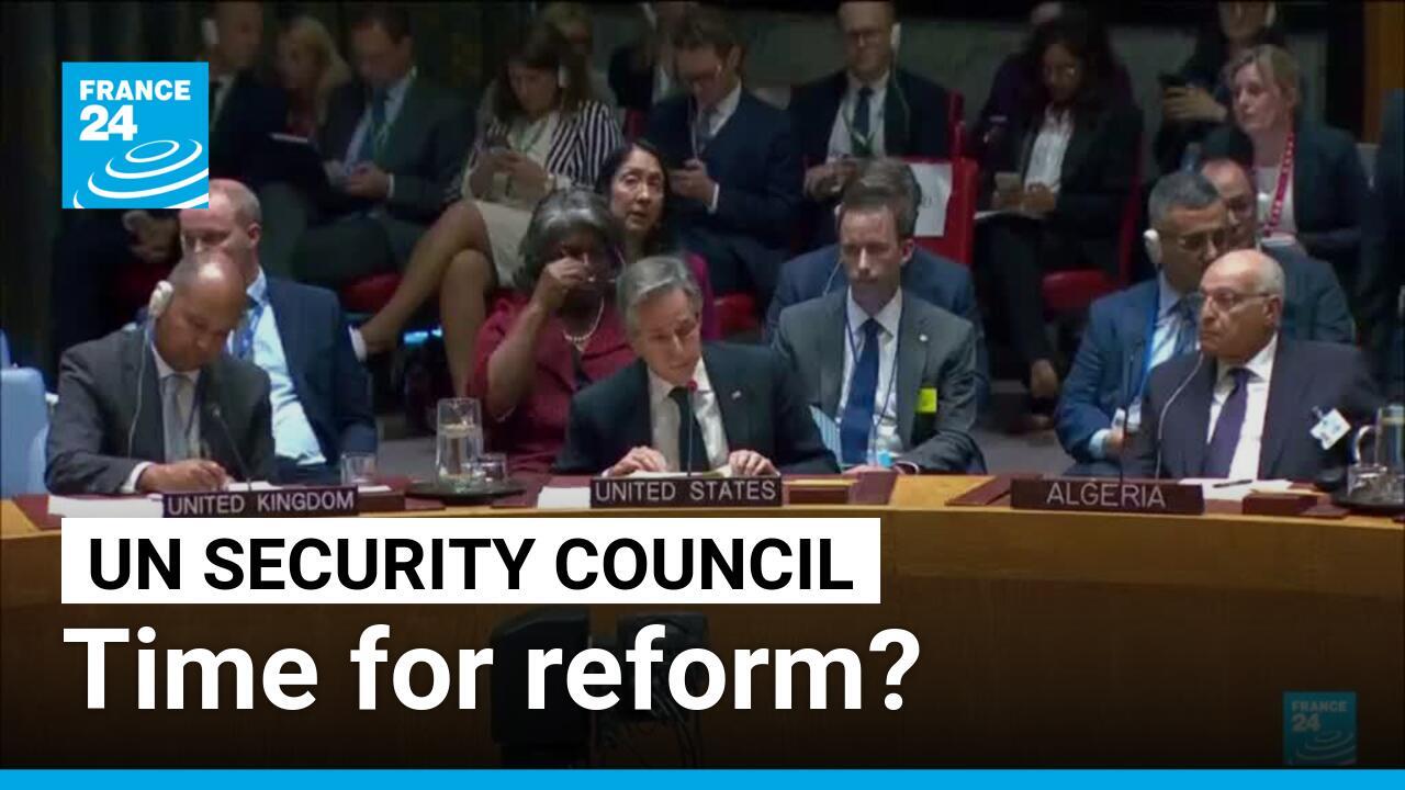 Debate no Conselho de Segurança da ONU sobre crises.