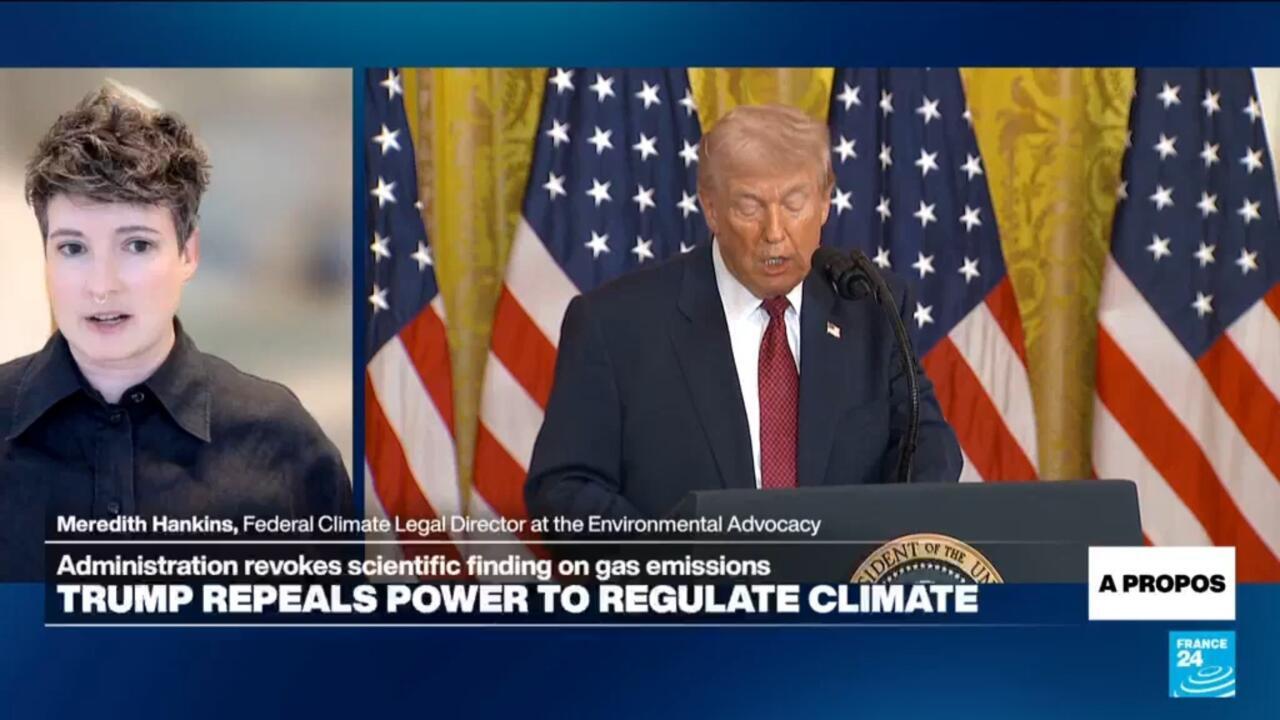 Trump scraps legal basis for climate rules