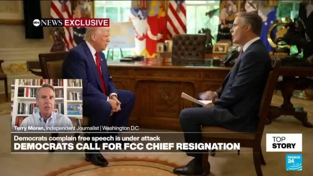 'Shocked, not surprised': Terry Moran on US media caving to weaponised FCC & 'petty autocrat' Trump