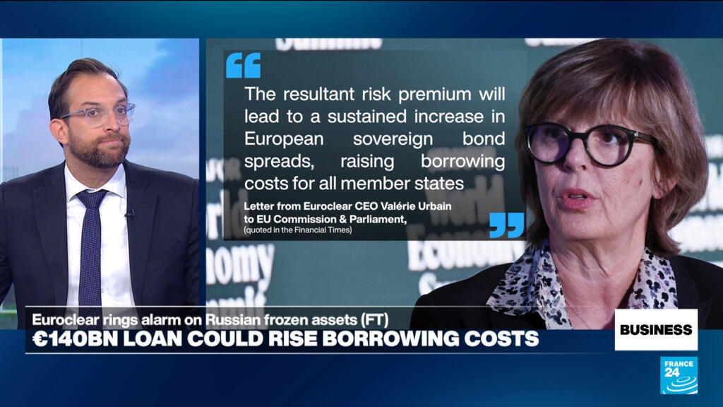 Euroclear warns EU that Russian frozen asset plan could lead to higher borrowing costs