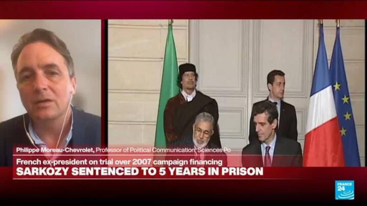 Former French president Nicolas Sarkozy has been sentenced to five years in prison