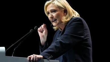 Polls suggest Marine Le Pen is heading for a rematch of her 2017 duel with President Emmanuel Macron.