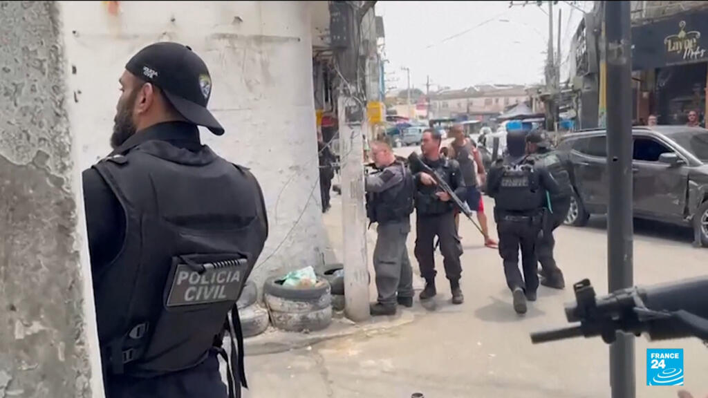 Scènes de guerre à Rio : 64 morts dans son opération policière la plus meurtrière