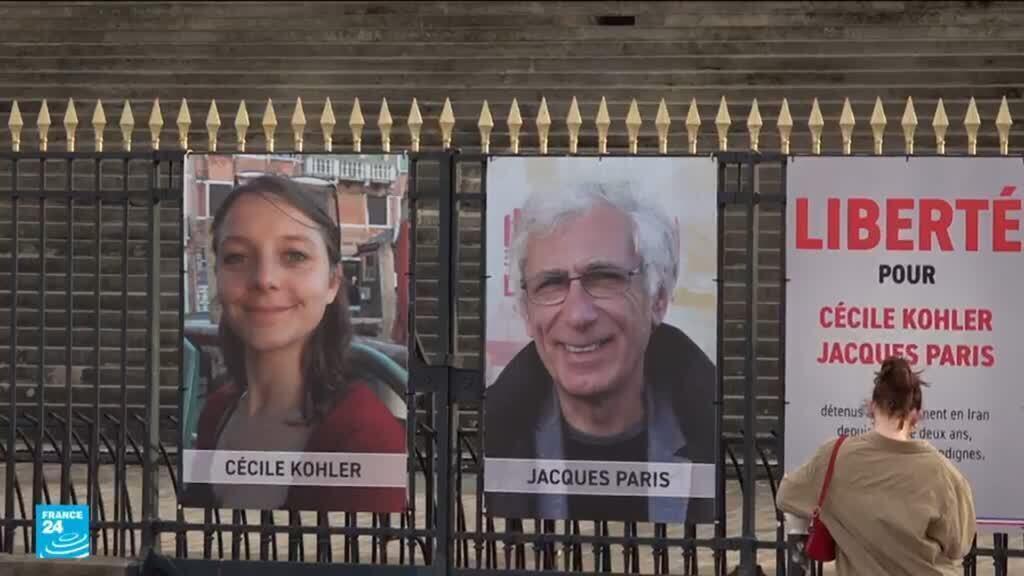 ماكرون يعرب عن ارتياحه لإطلاق سراح فرنسيين كانا محتجزين في إيران منذ عام 2022