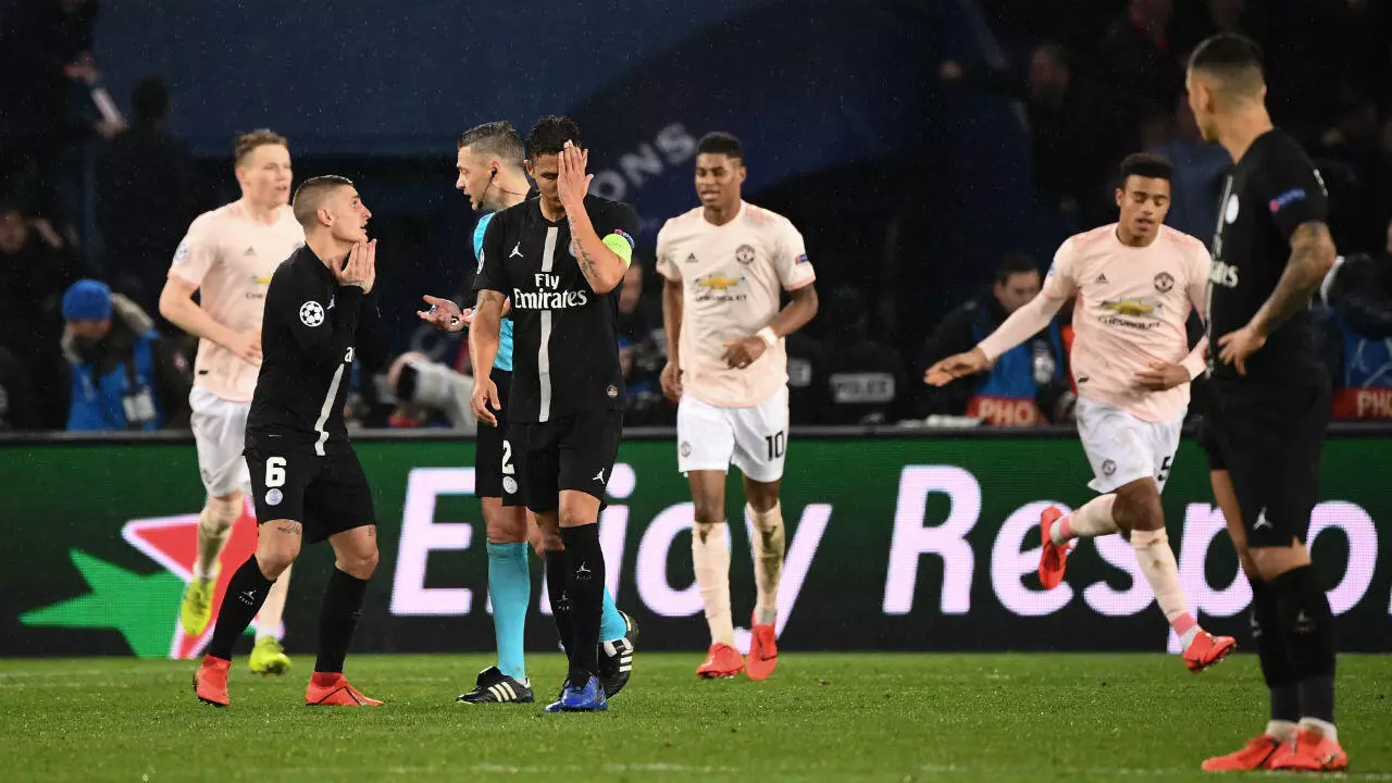 Ligue Des Champions Renverse Par Manchester United Le Psg Est Elimine Ligue Des Champions Renverse Par Manchester United Le Psg Est Elimine