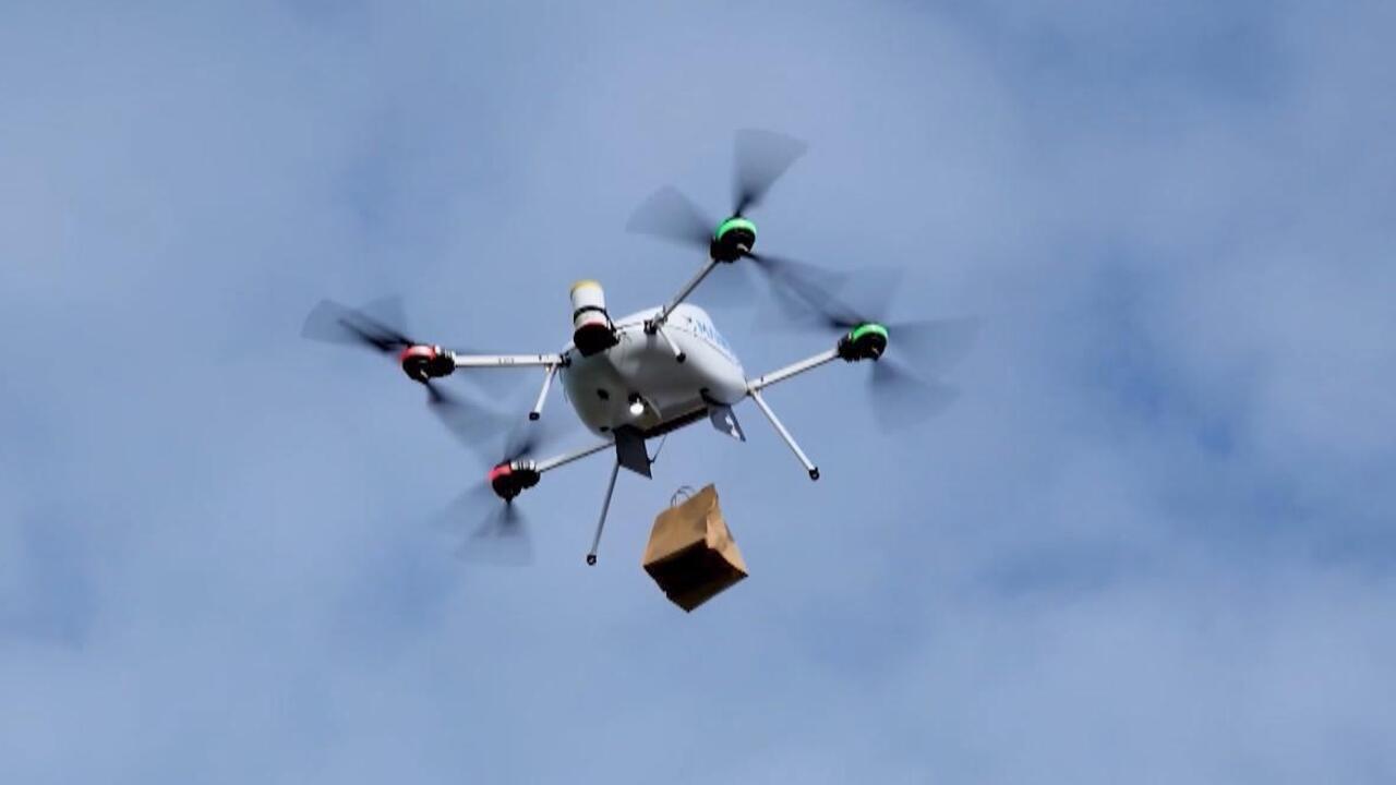 Food delivery takes flight: In Dublin, drones are bringing orders to customers