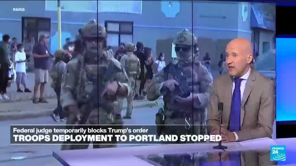 US Judge temporarily blocks Trump administration from deploying troops in Portland