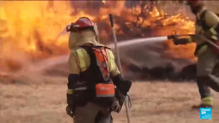 At least 3 dead and thousands displaced as wildfires rage across southern Europe