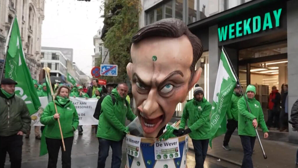 Grève générale en Belgique : paralysie du pays et bras de fer autour du budget