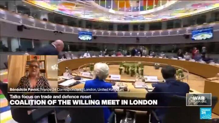 ‘Coalition of the willing’ meet in London as Kyiv presses for more missiles