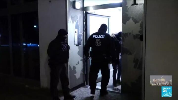 Germany says raids underway on homes of Hamas supporters