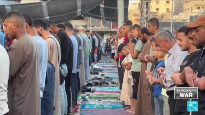 Muslims in Gaza pass a somber Eid al-Adha on the brink of famine
