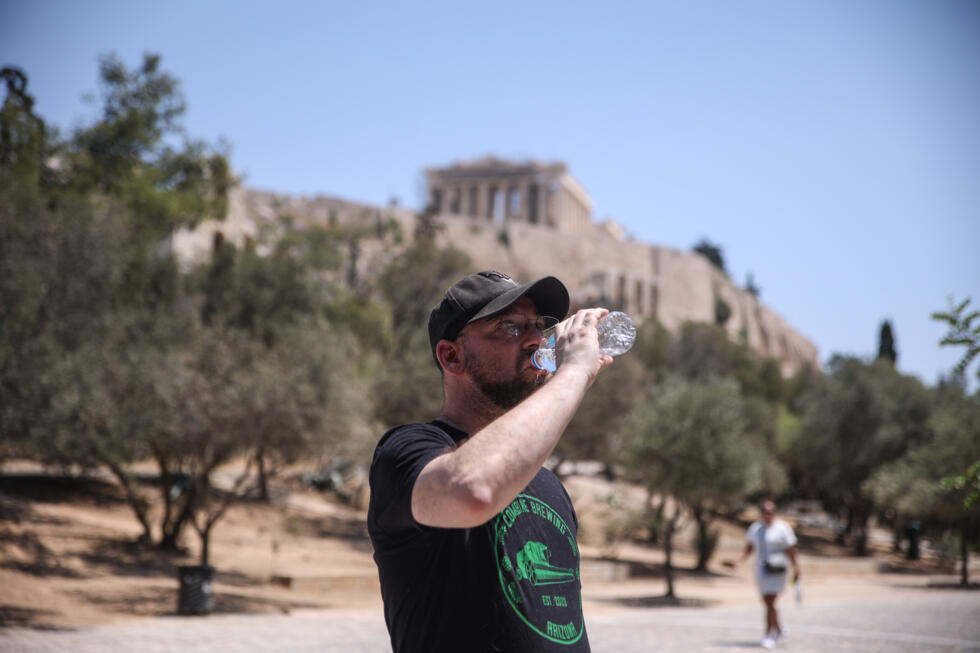 [File photo] Athens had the second-highest death toll from climate change-driven heat, the study said.