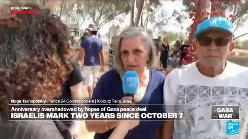 Israelis mark two years since October 7