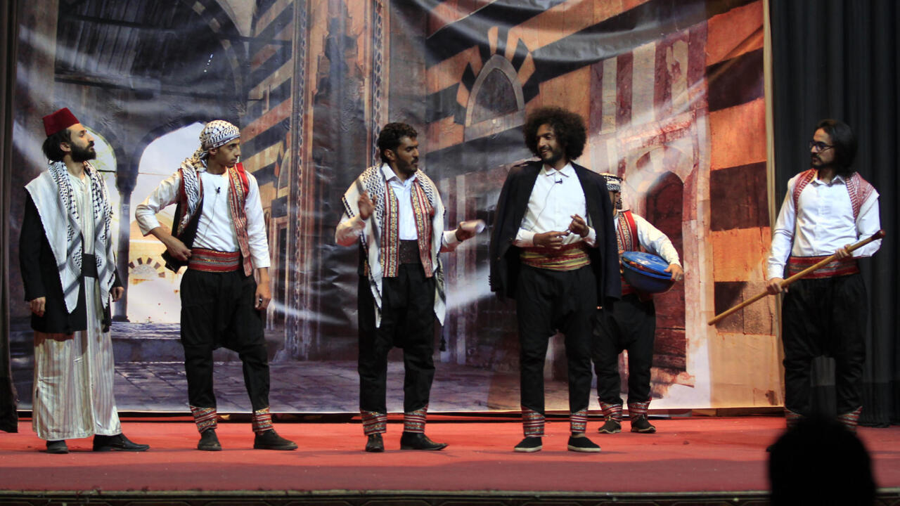Theatre troupe bring smiles and comic relief to war-weary Yemenis