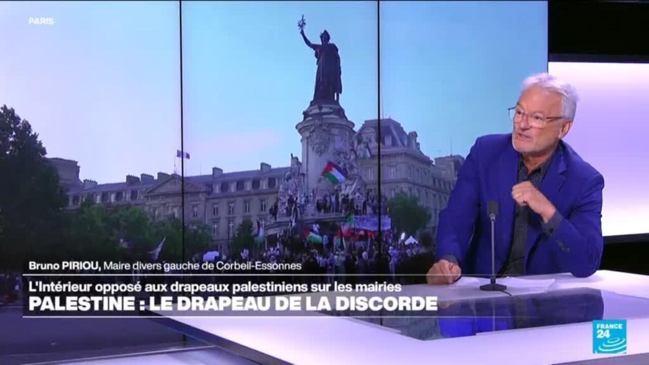 Drapeaux palestiniens sur les mairies : le ministère de l’intérieur opposé