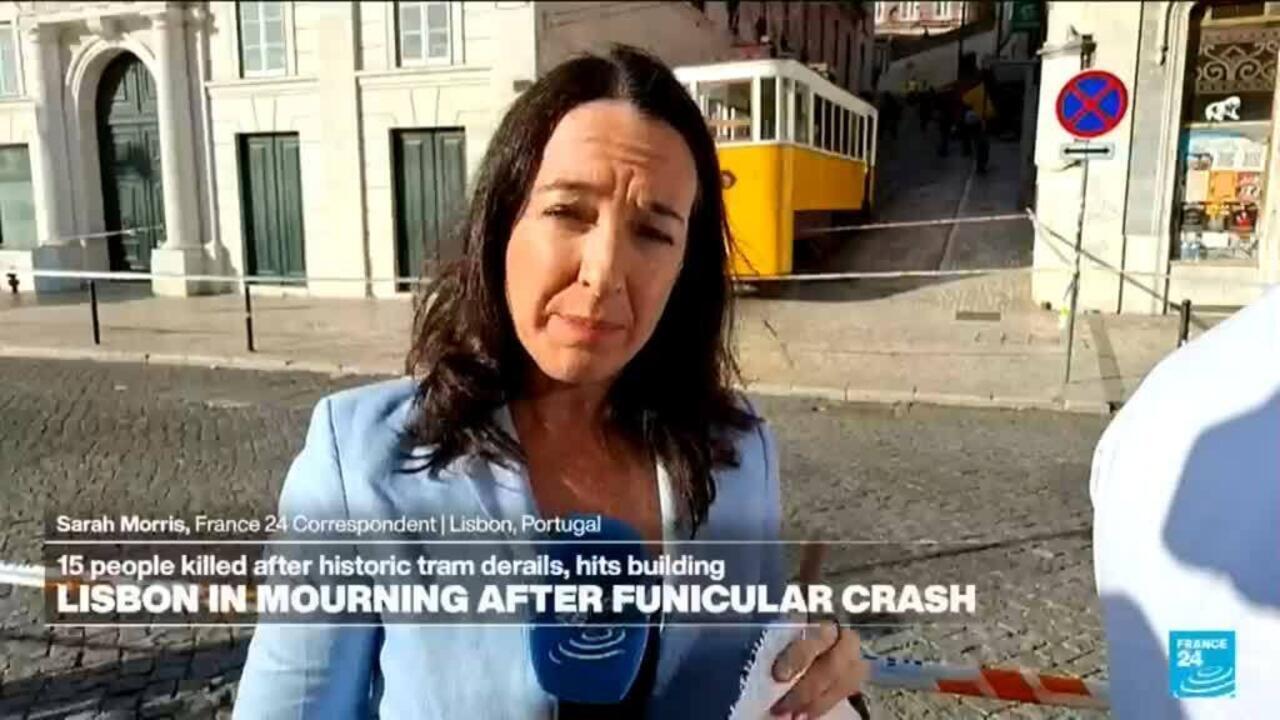 Lisbon 'in shock' after deadly funicular crash
