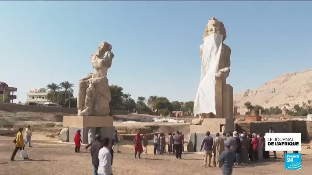 Égypte : les colosses d'Amenhotep III renaissent à Louxor