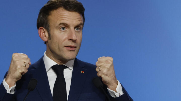 Emmanuel Macron, pictured here on December 15, 2022, was re-elected to the French presidency in April, 2022. 