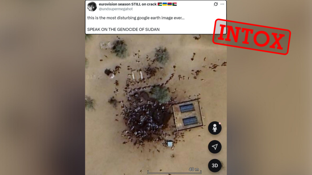 Une image "troublante" d'exactions ? Comment une vue satellite du Soudan a été mal interprétée