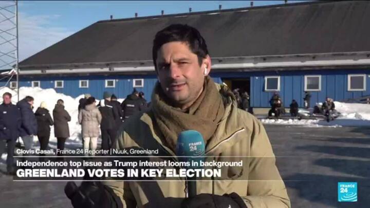 Greenland votes in key election as Trump wants to take control of the strategic island