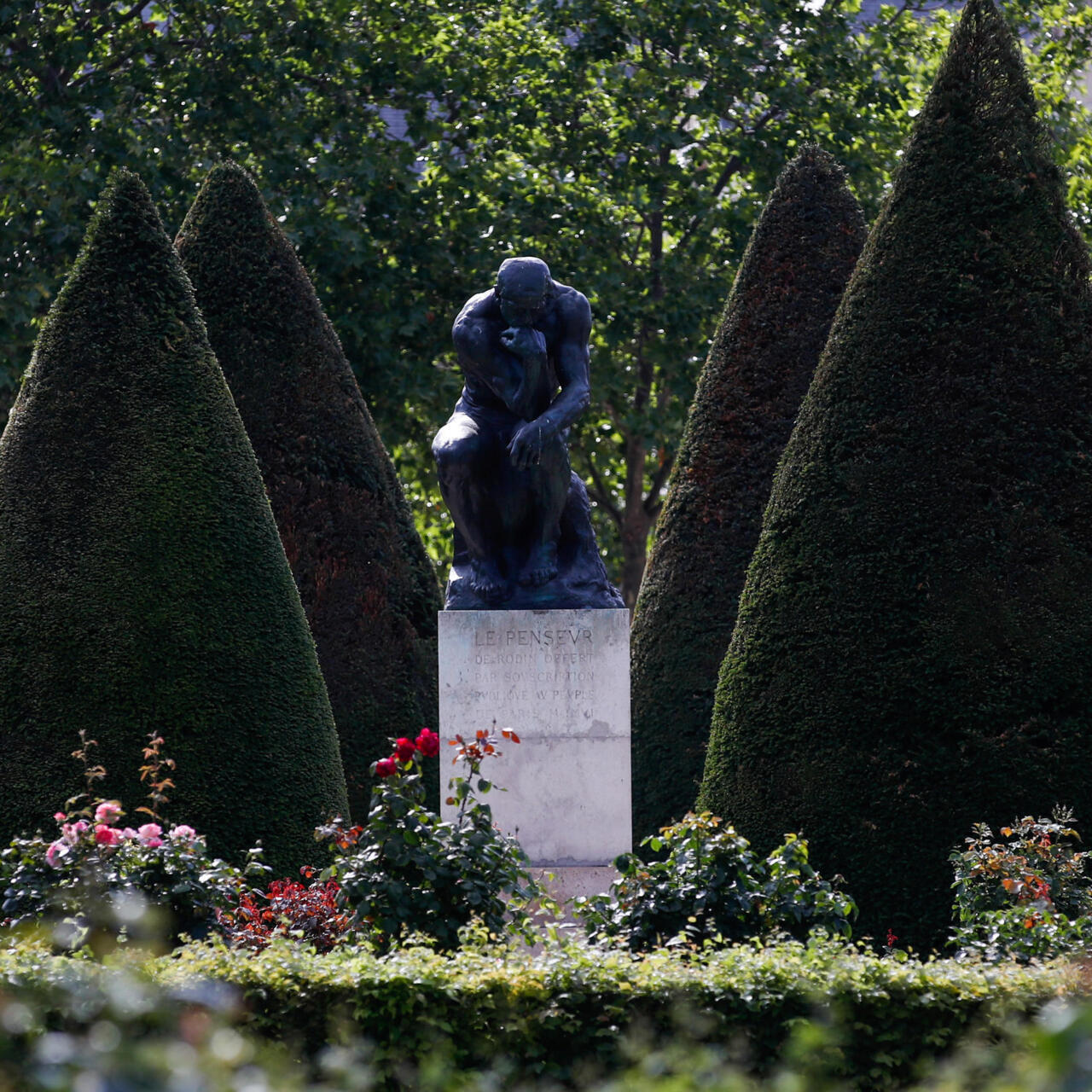 Rodin Sculpture Garden Paris France Fasci Garden
