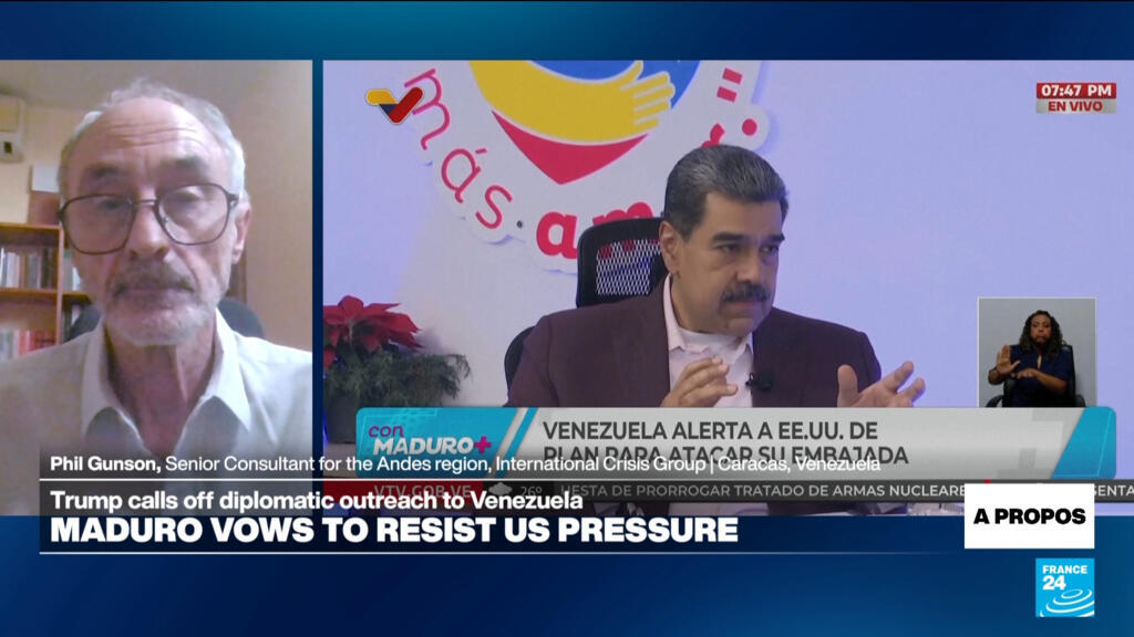 Venezuela says it foiled 'false flag' plot targeting US embassy
