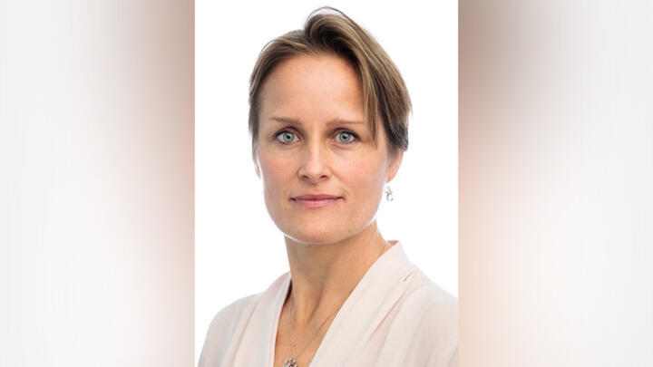 This undated image released by the United Kingdom Foreign Office shows new MI6 chief Blaise Metreweli.