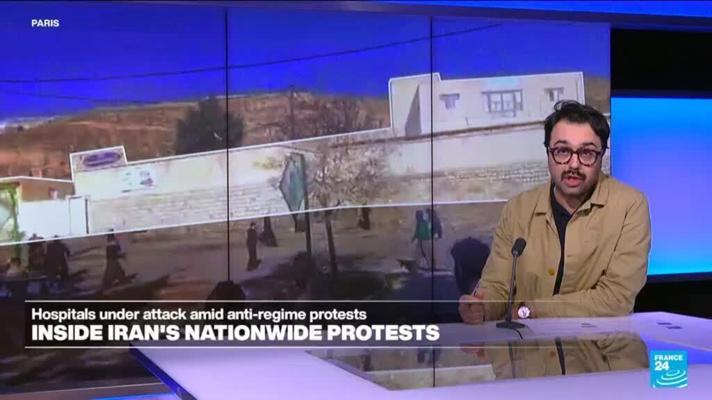 Inside Iran's nationwide protests: Security forces attack hospital after protests in western Iran