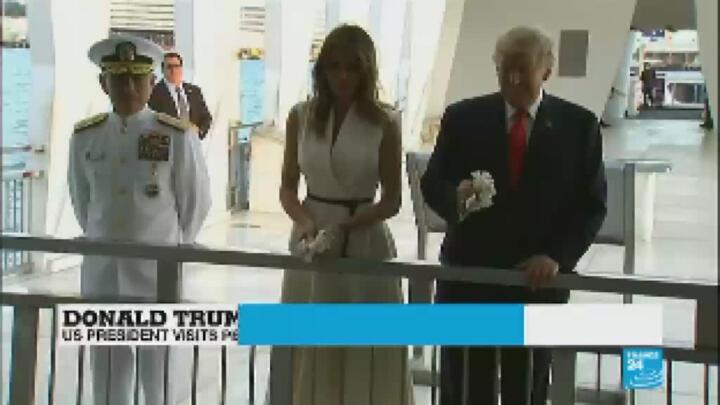 Trump to tour Asia after visiting Pearl Harbor memorial in Honolulu