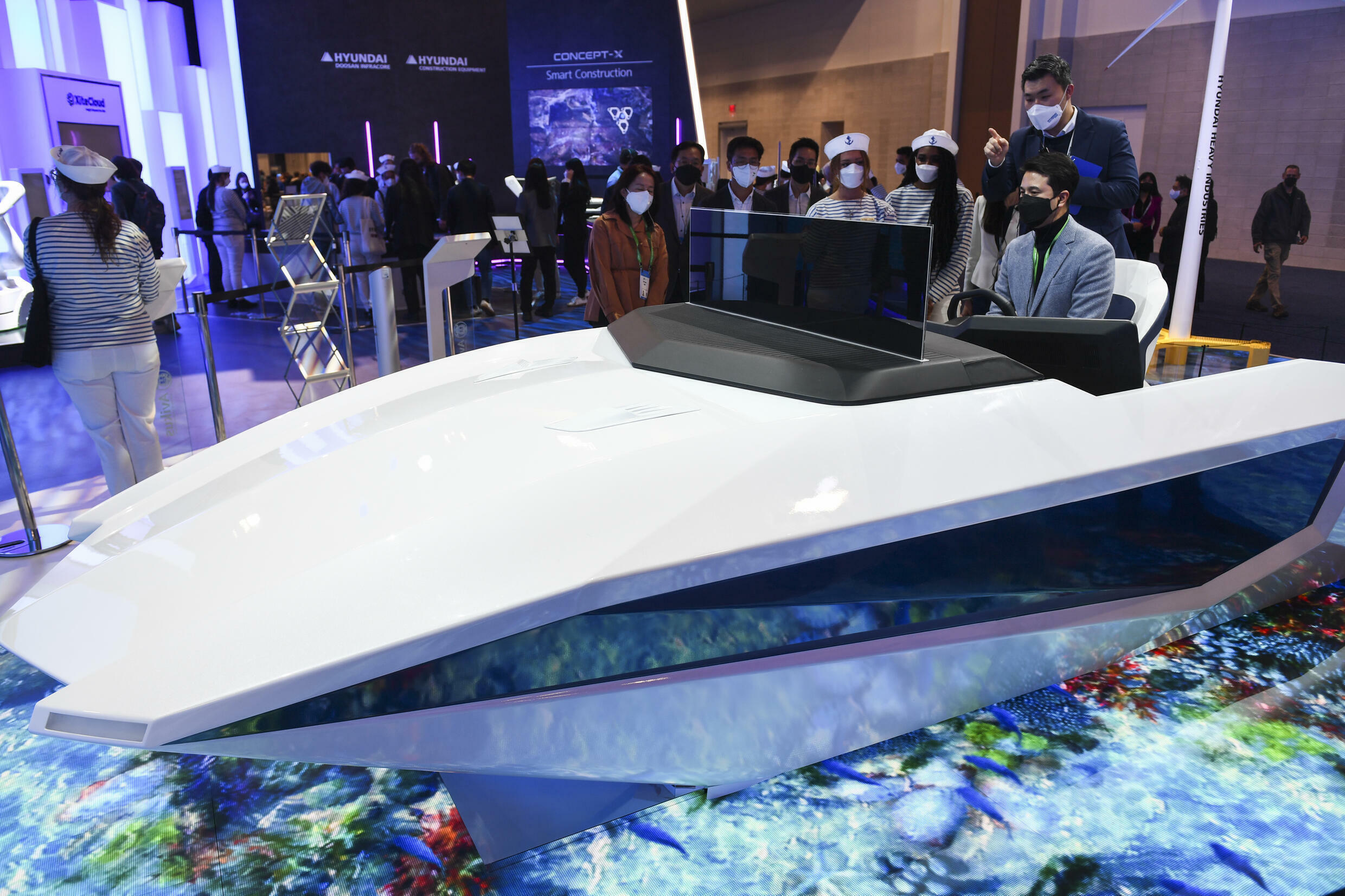 Hyundai pamerkan perahu otonomnya di CES