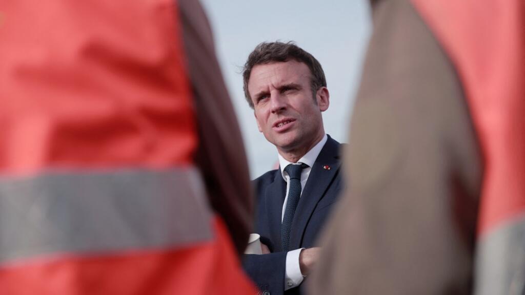 Macron softens on controversial pension reform as he heads into tight run-off