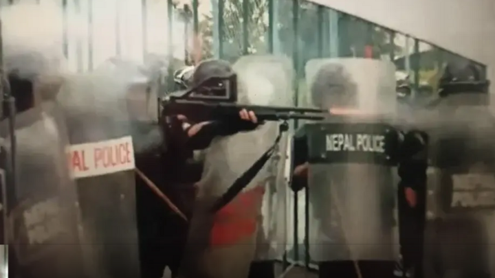 Nepalese police opened fire on protesters gathered in front of parliament on September 8, 2025.
