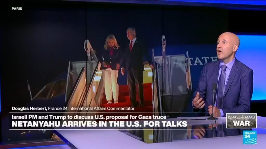 Netanyahu heads to Washington but will 'victory lap' be overshadowed by Gaza?