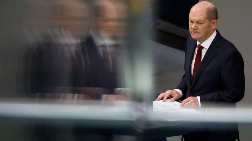 GERMAN Chancellor Scholz dials back migration after country overwhelmed by a million Ukrainians 🇩🇪