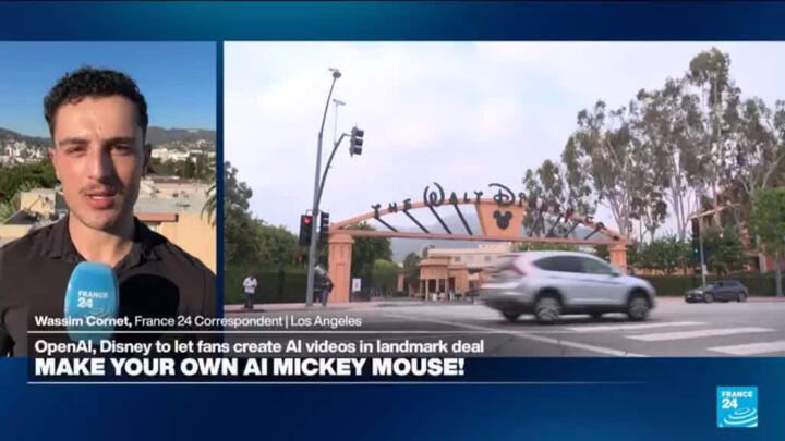 Disney to invest $1bn in OpenAI to let fans create AI videos