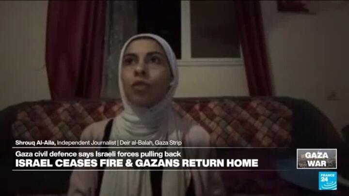 'All of us carry heavy hearts,' Gaza journalist Shrouq Al-Aila says