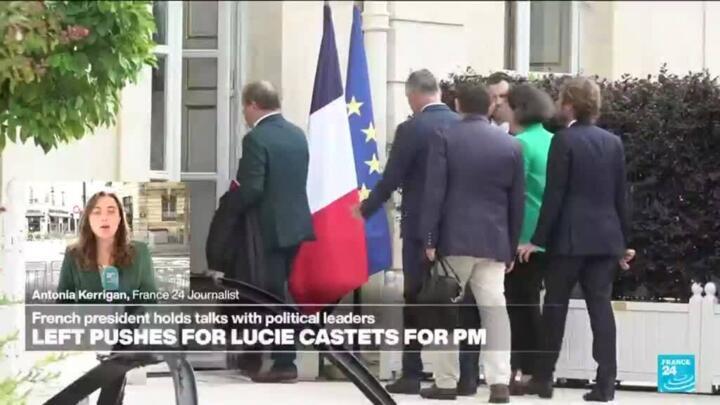 Macron kicks off tense talks on new French government