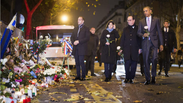 Obama to meet French presidents, past and present, on Paris trip