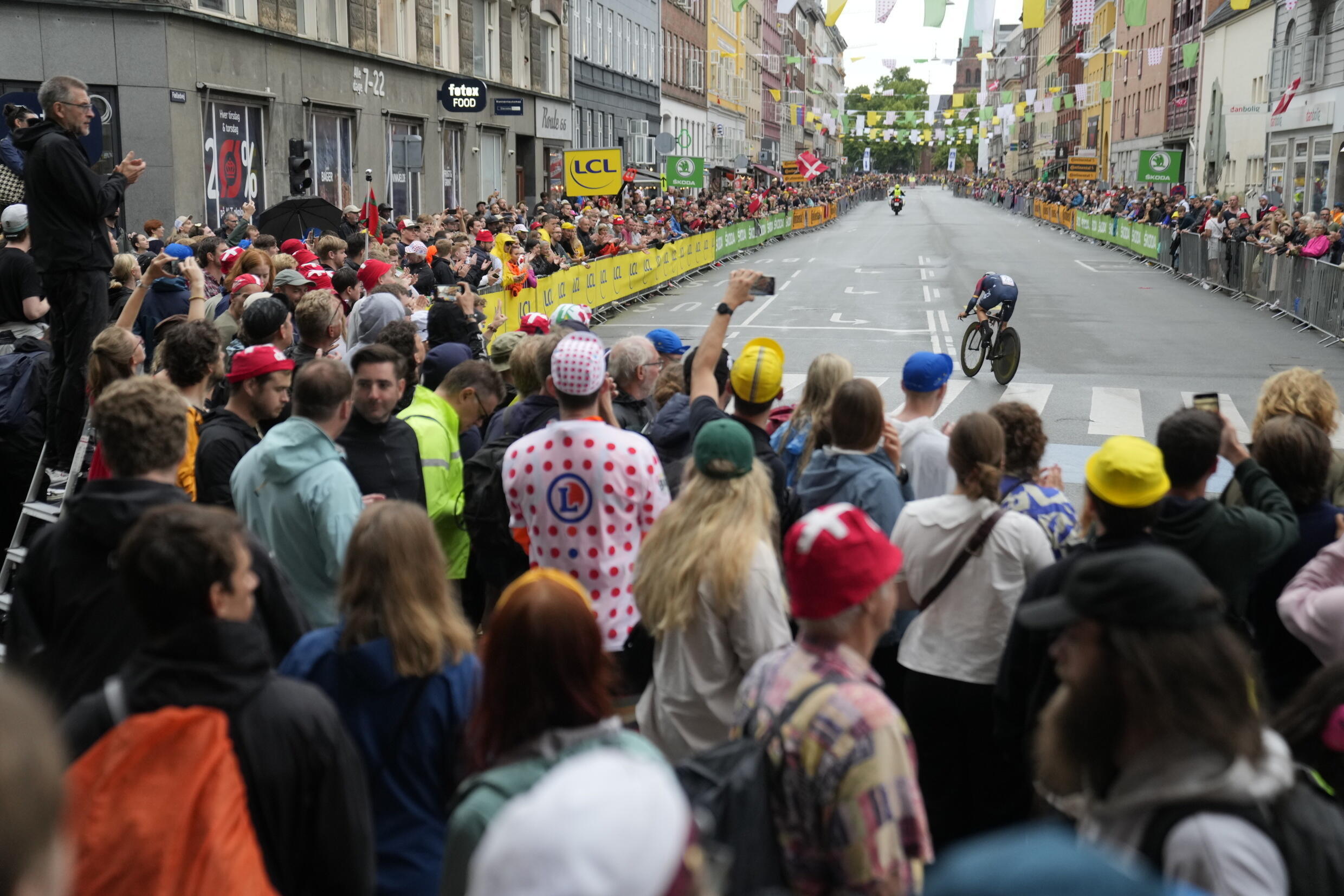 On estime qu'un demi-million de spectateurs ont bordé les rues de Copenhague pour l'étape d'ouverture du Tour de France