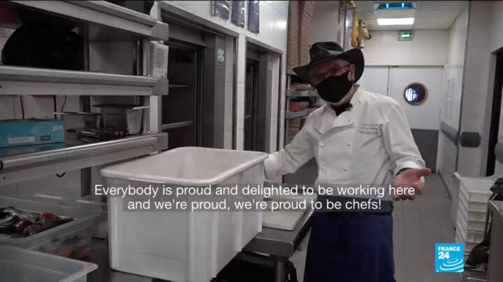 Retired Michelin-starred chef Gérard Cagna pitches in to help nourish the under-privileged during France's Covid-19 lockdown.