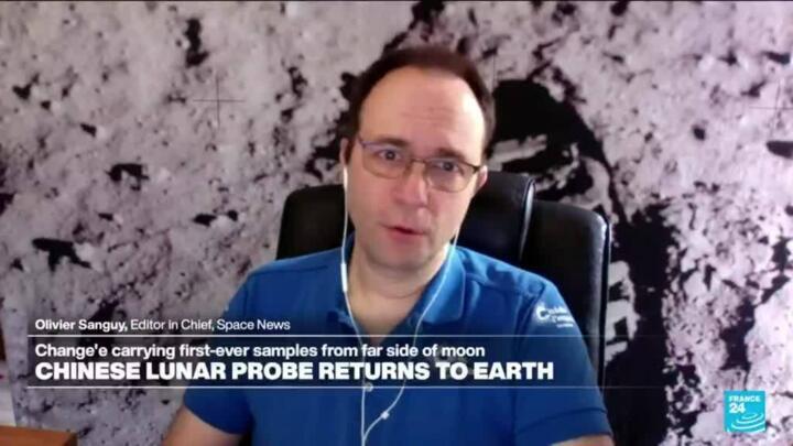 Global first: Chinese lunar probe returns to Earth with rock and soil samples from moon's far side