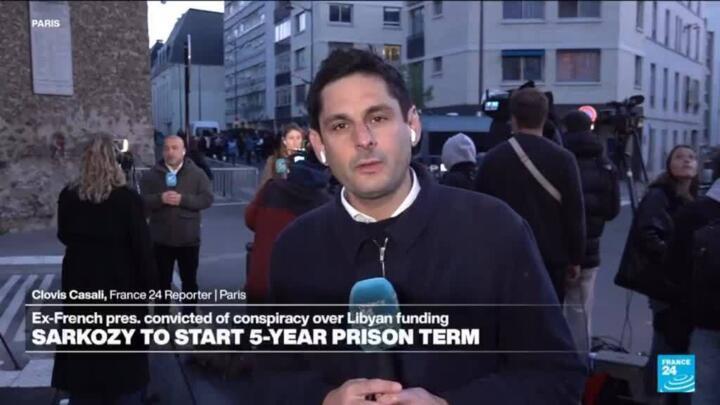 Sarkozy faces 'tough time', solitary confinement in Paris prison