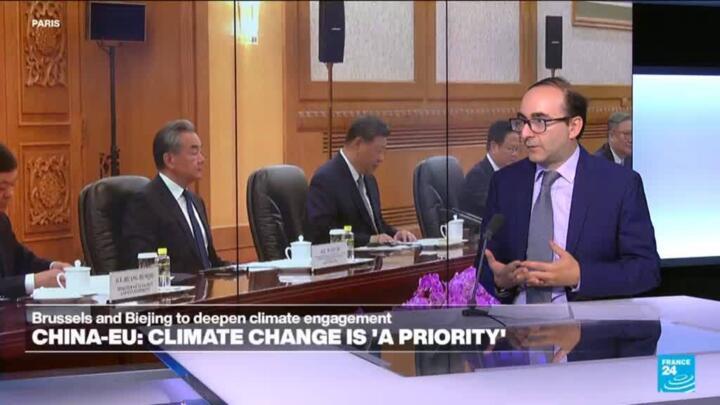 EU-China ties hit 'inflection point' and calls climate chage 'a priority'
