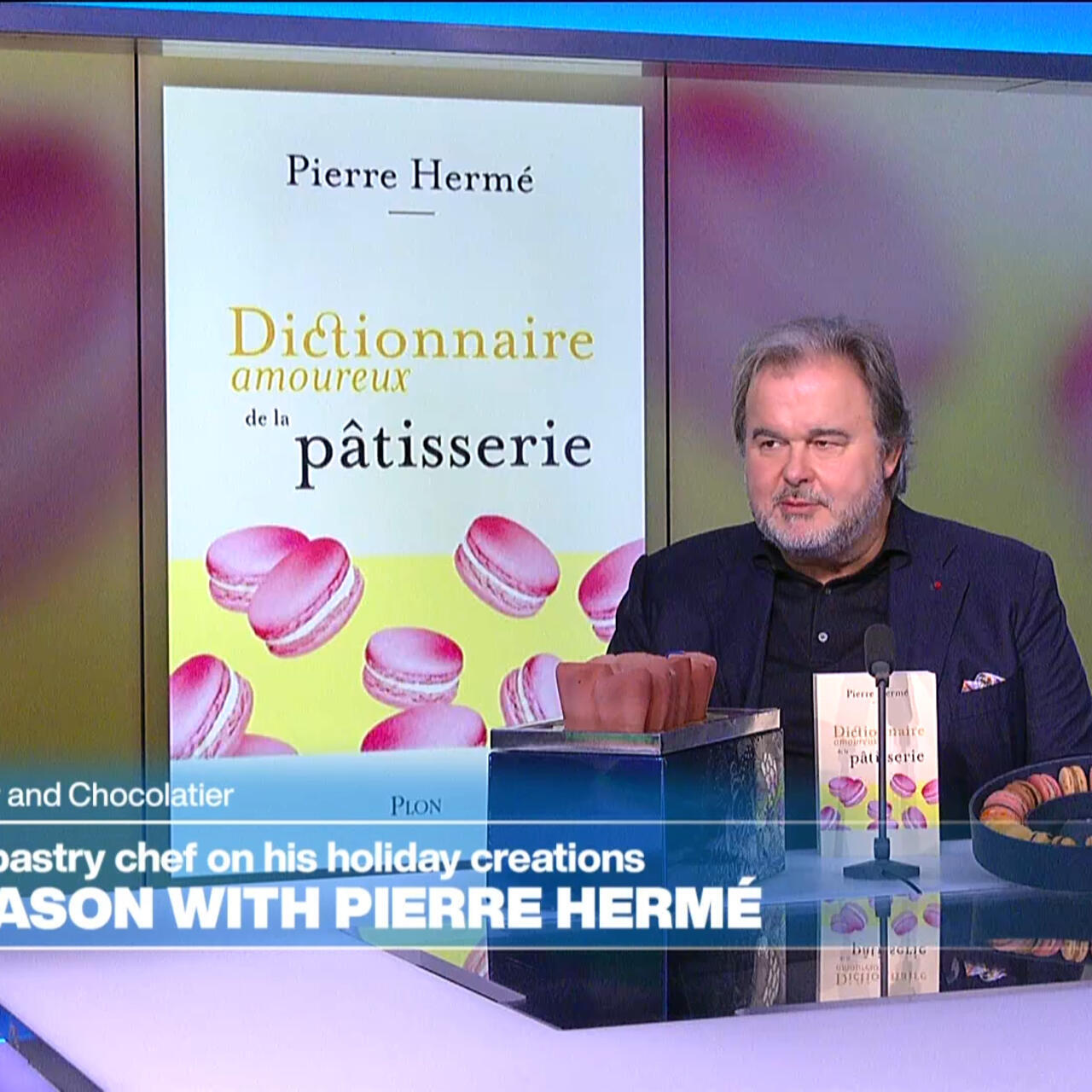 World-renowned pastry chef Pierre Hermé on his holiday creations