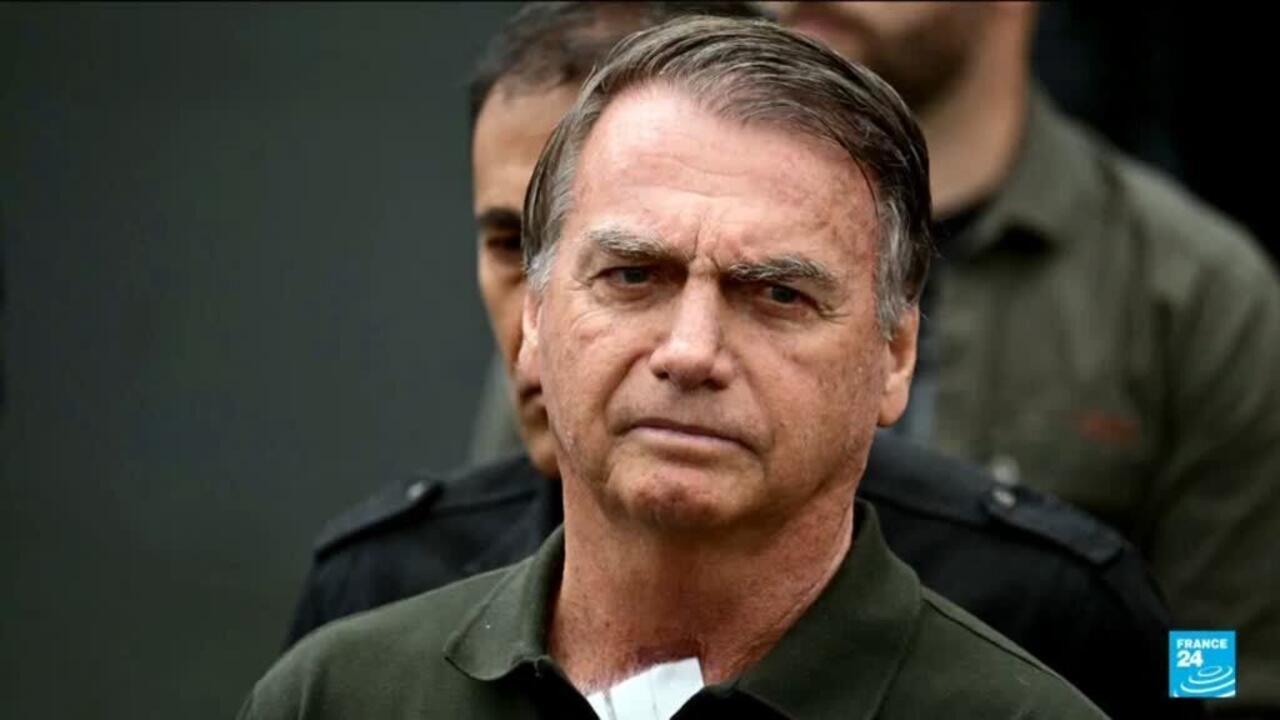 Brazil's Bolsonaro begins 27-year jail term for coup bid