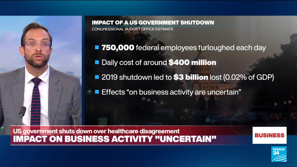 US government shuts down, casting uncertainty over American economy
