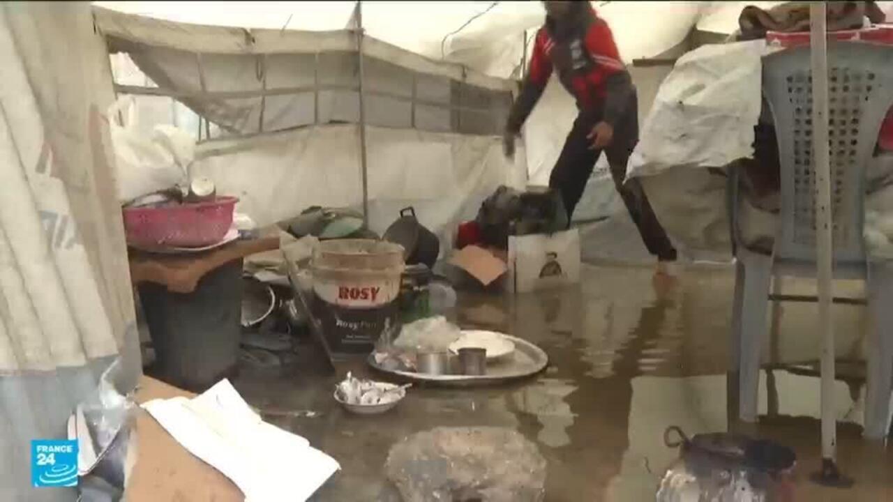 الفيضانات والسيول تعمق جراح النازحين في غزة