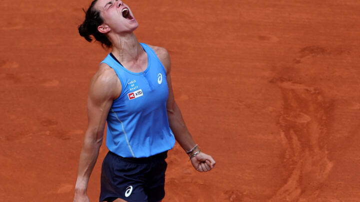 France's 361st-ranked Lois Boisson battled past US third seed Jessica Pegula to reach the French Open quarter-finals