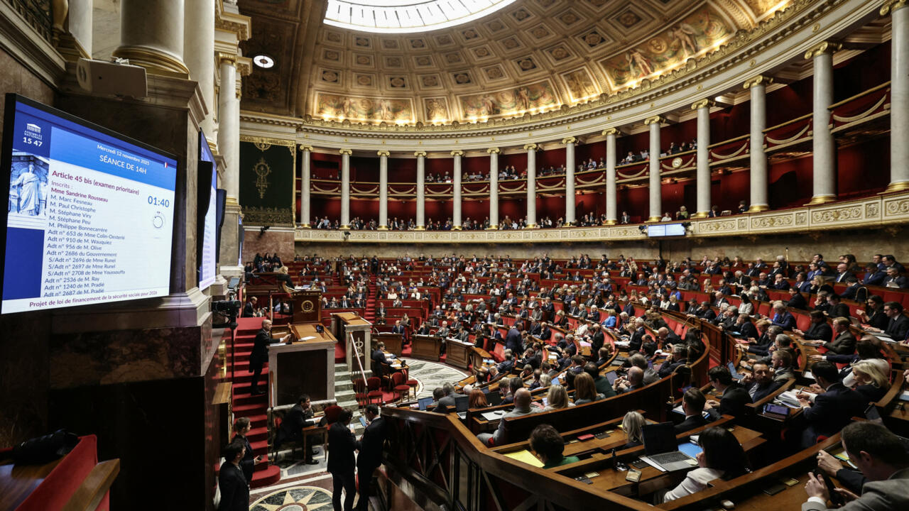 French lawmakers roundly reject budget bill as text moves on to the Senate